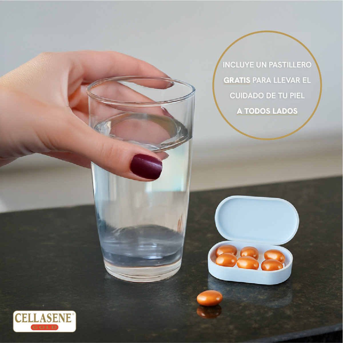 Pack X 4 Cellasene Gold  Celulitis  - Media - (tratar) Tratamiento De 2 Meses