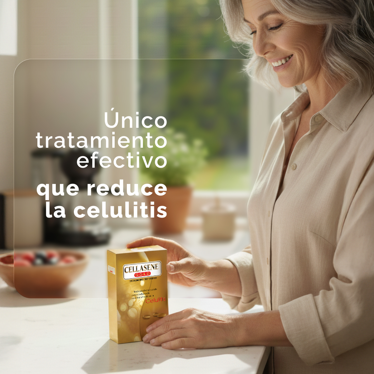 Pack X 6 Cellasene Gold Celulitis - Avanzada E Incrustada - (atacar) Tratamiento De 3 Meses