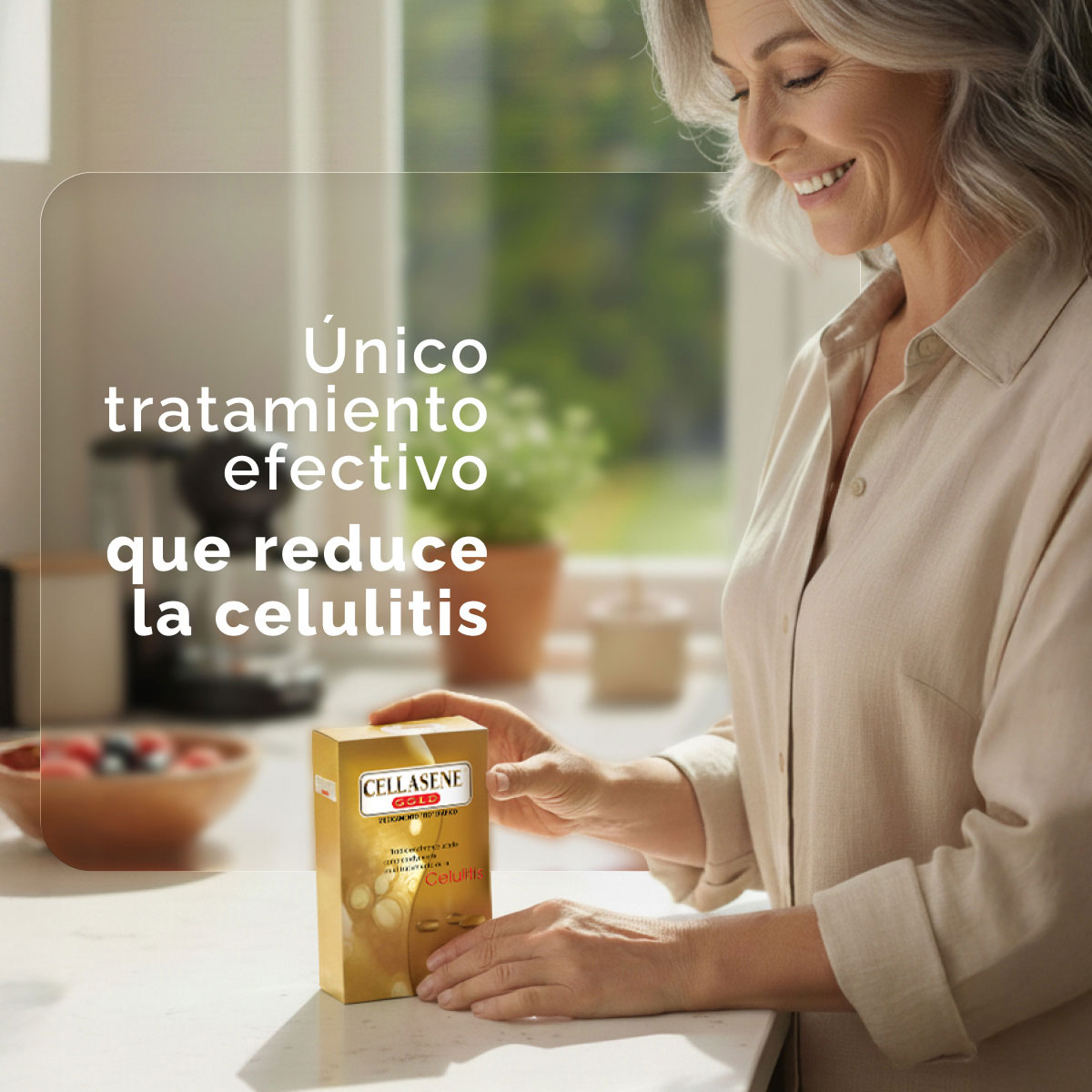 Pack X 6 Cellasene Gold Celulitis - Avanzada E Incrustada - (atacar) Tratamiento De 3 Meses